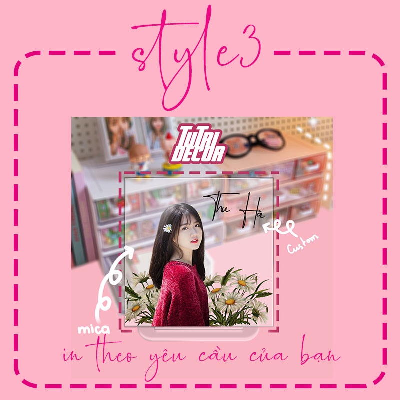 Tranh in theo yêu cầu hiệu ứng vẽ trên kính