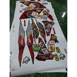 tem rời winner X mèo thần tài xe đen