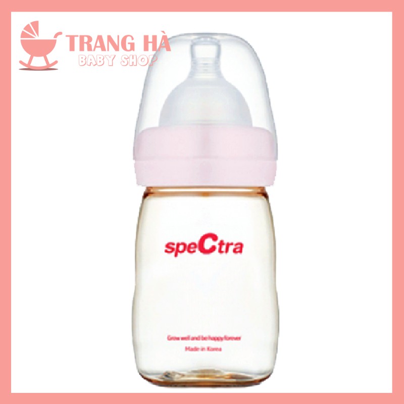 𝑲𝑬̀𝑴 𝑵𝑼́𝑴 𝑻𝑰 Bình sữa Spectra 160ml có núm ti size S