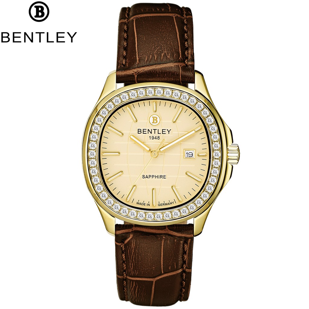 Đồng hồ nam dây da mặt kính chống xước Bentley BL1869 BL1869-101 BL1869-101MKKD