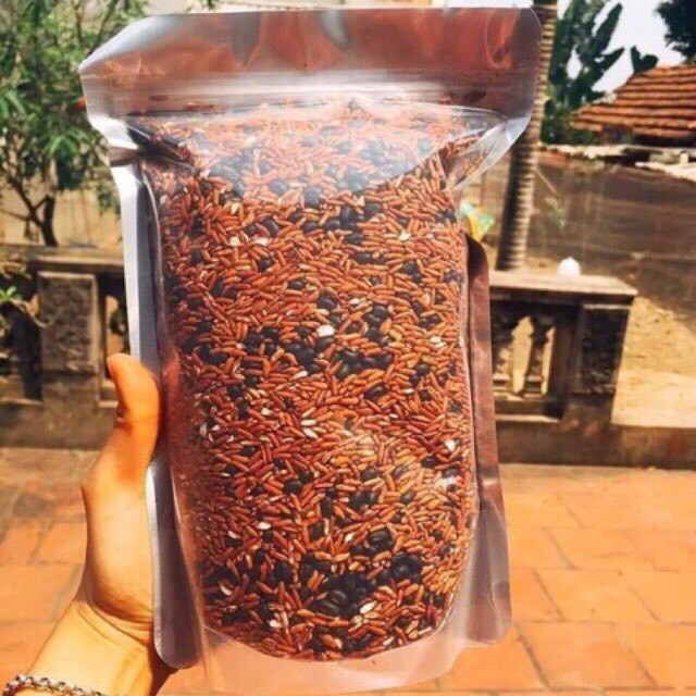 1kg trà gạo lứt đỗ đen ( thanh nhiệt , giảm cân) (có nguồn gốc rõ ràng)