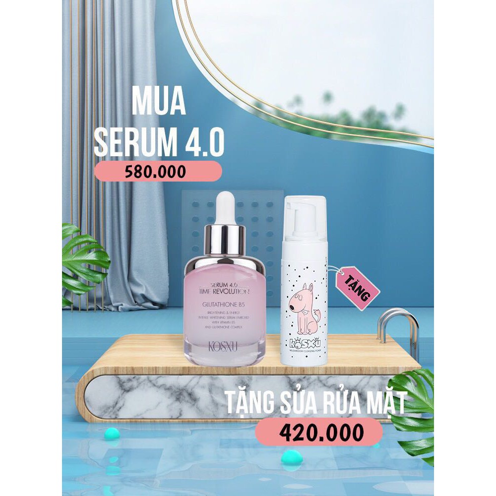 MUA 1 SERUM TẶNG 1 SỮA RỬA MẶT