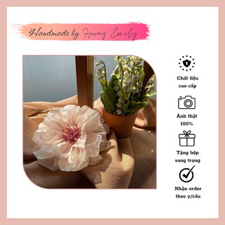 Hoa anh đào cài áo, hoa cài váy đẹp