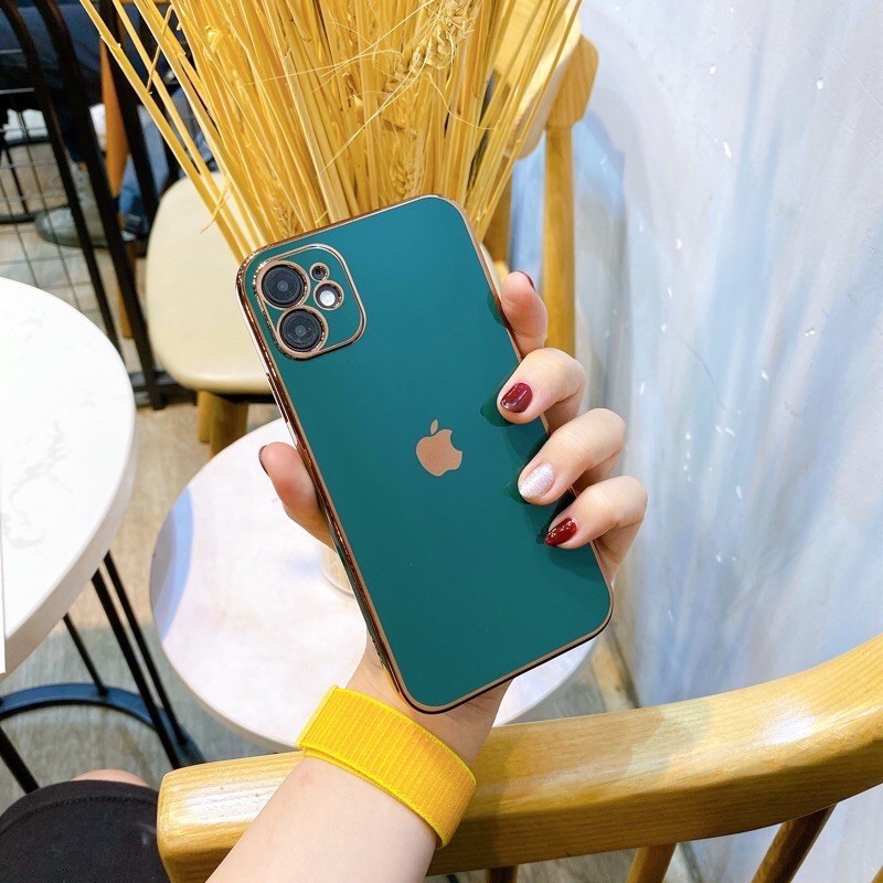 Ốp iphone - ốp lưng giả camera 12 viền mạ vàng iphone 6/6s/6plus/6splus7/8/7plus/8plus/x/xs/xsmax/11/11promax | BigBuy360 - bigbuy360.vn
