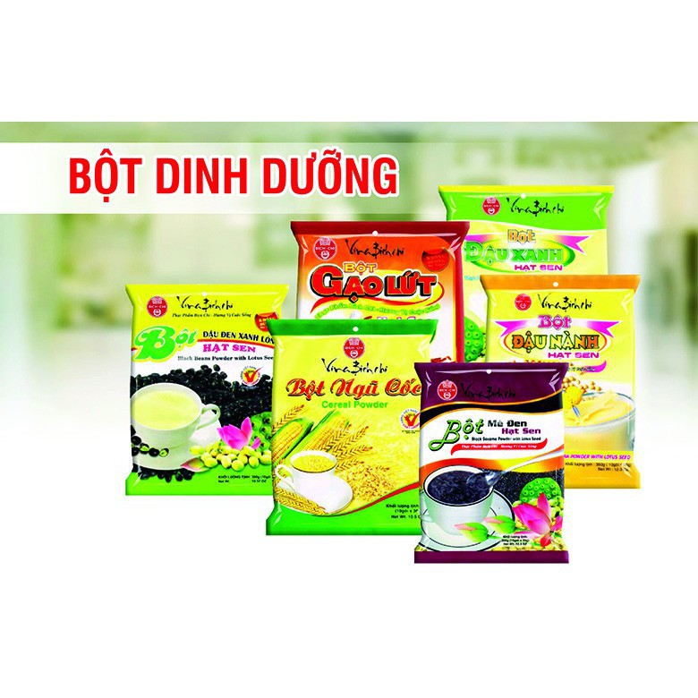 Bột ngũ cốc Bích Chi có đường 300g/ bịch