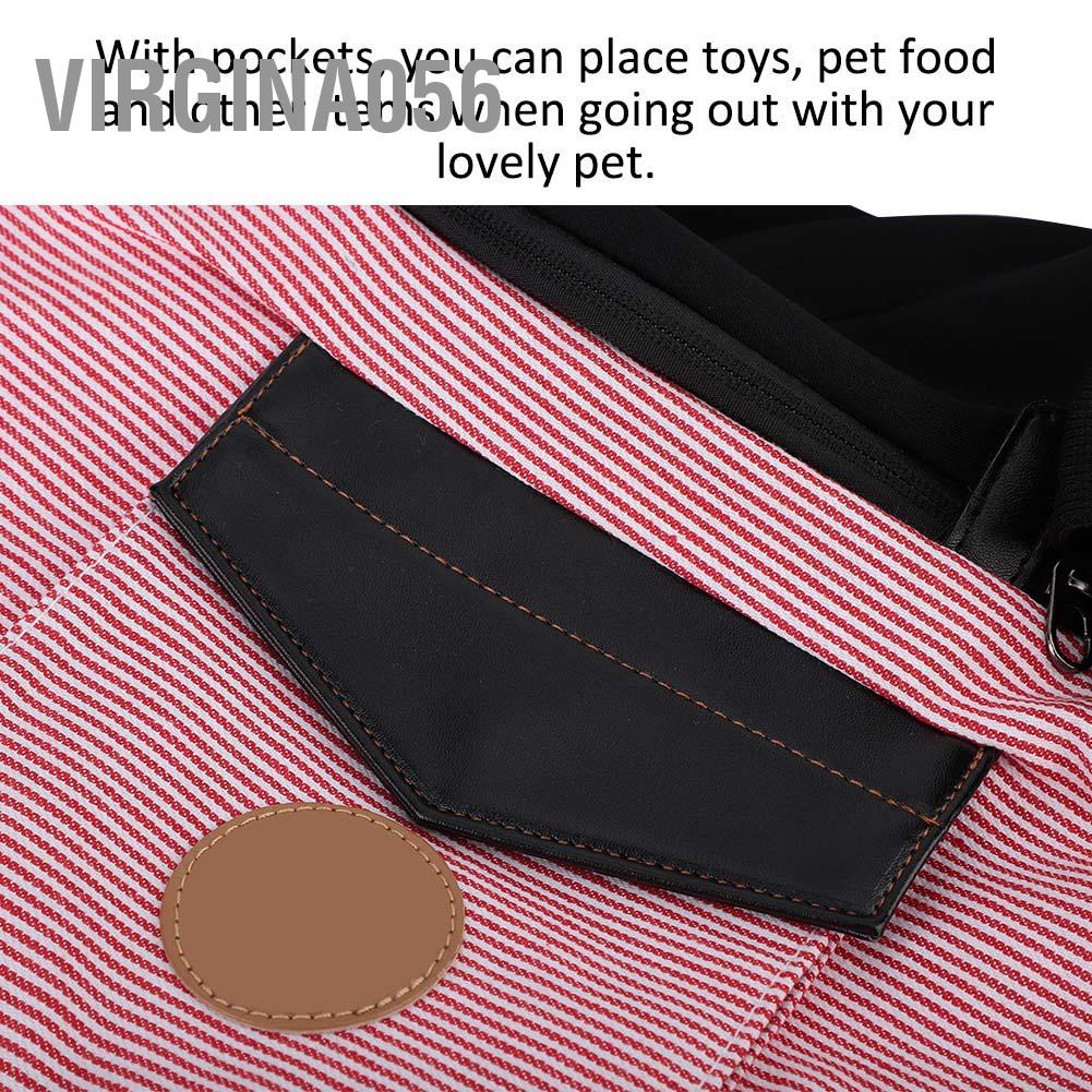 Có thể bán buôn Vật nuôi có thể gập lại Túi cho chó nhỏ Người vận chuyển con đeo vai đơn Du lịch ngoài trời Virgina056 Hàng giao ngay