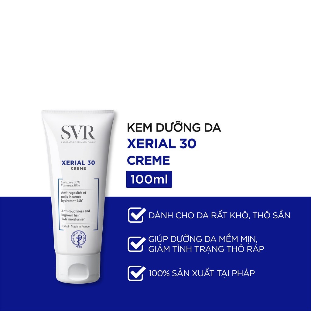 Kem Dưỡng Da Chân Khô Nứt Nẻ SVR Xérial 30 Crème Pieds 50ml