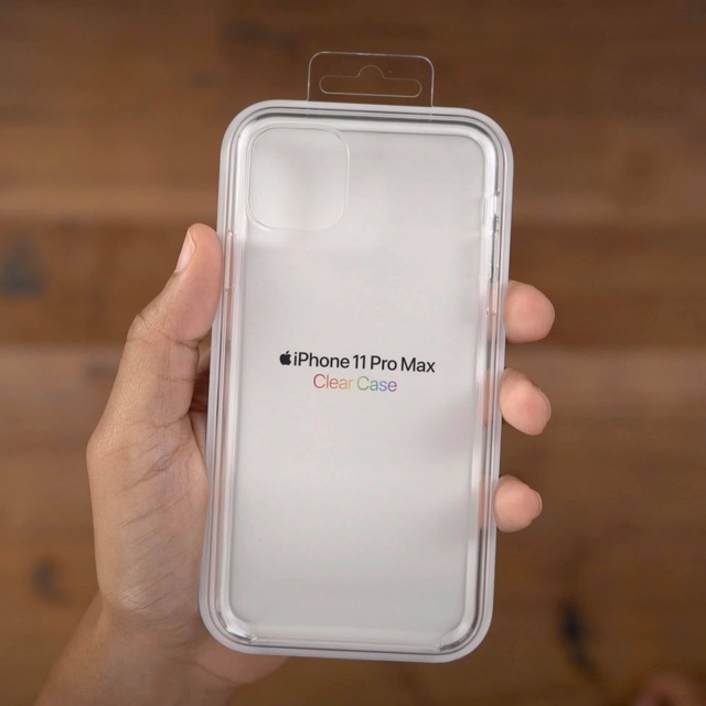 Ốp clear case apple trong suốt cho iPhone 11 Pro, 11 Pro Max