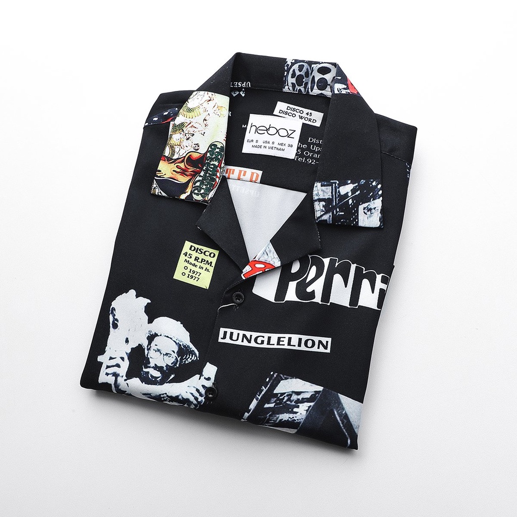 Áo sơ mi nam ngắn tay HEBOZ pijama FACE new cổ vest, chất gân xéo cao cấp mịn mát - 00000741 | BigBuy360 - bigbuy360.vn