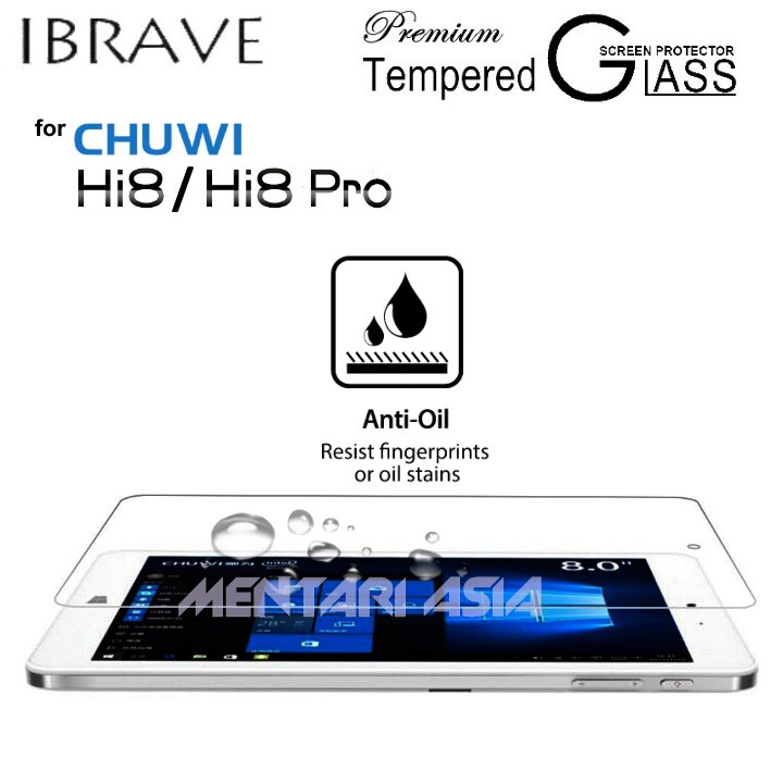 Kính Cường Lực Cho Chuwi Hi8 / Hi8 Pro: Ibrave Premium Tg