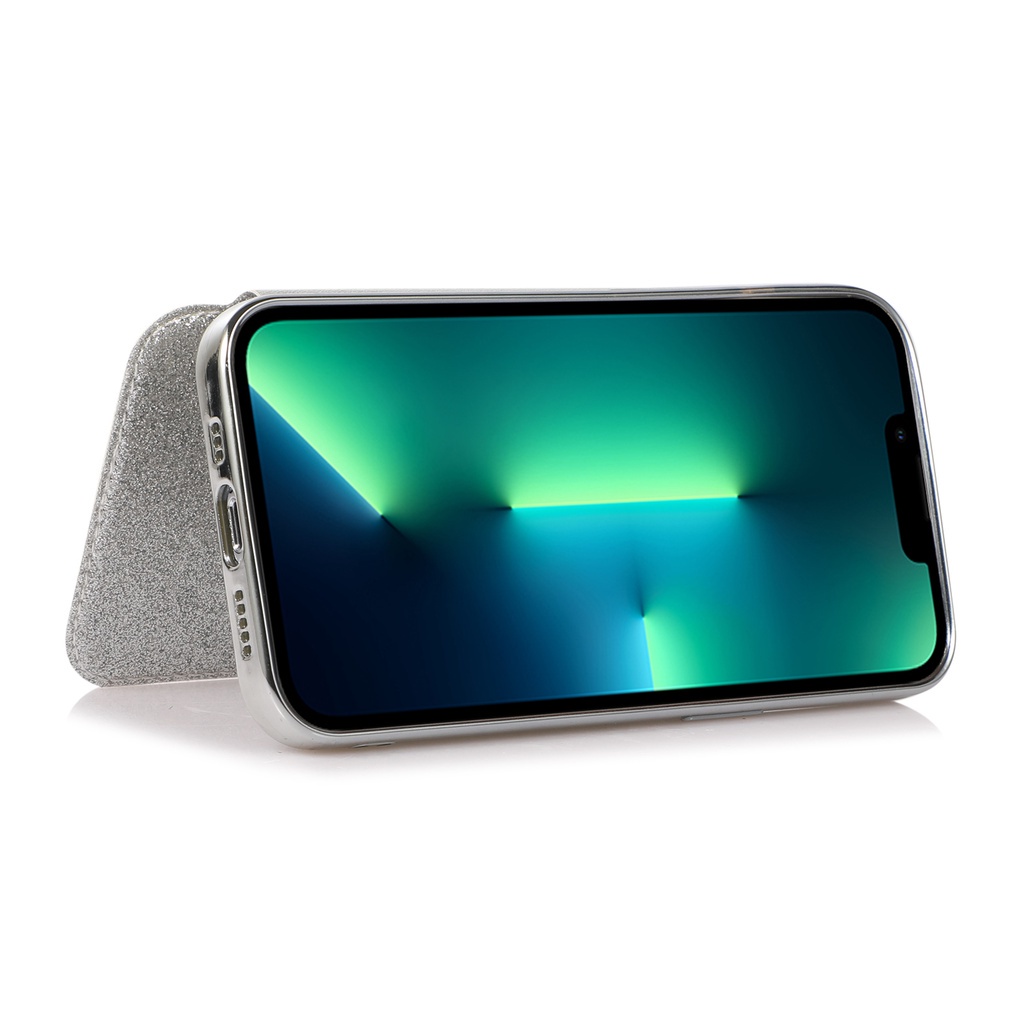 Sang Trọng Bao Da Điện Thoại tpu Trong Suốt Lấp Lánh Cho iphone 13 pro max 12 11 xs xr x 6 7 8 plus se 2022 Ốp
