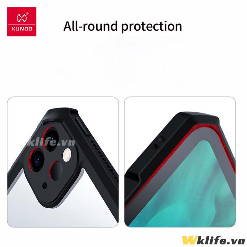 Ốp Chống Sốc Kèm Giá Đỡ Tiện Lợi XUNDD Cho Mini 6 / Air 4 / Pro 11 / Pro 12.9 2020 M1 2021