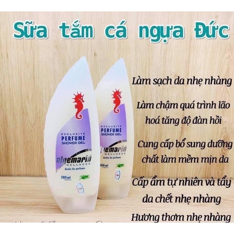 SỮA TẮM CÁ NGỰA ALGEMARIN ĐỨC CHAI 300ML