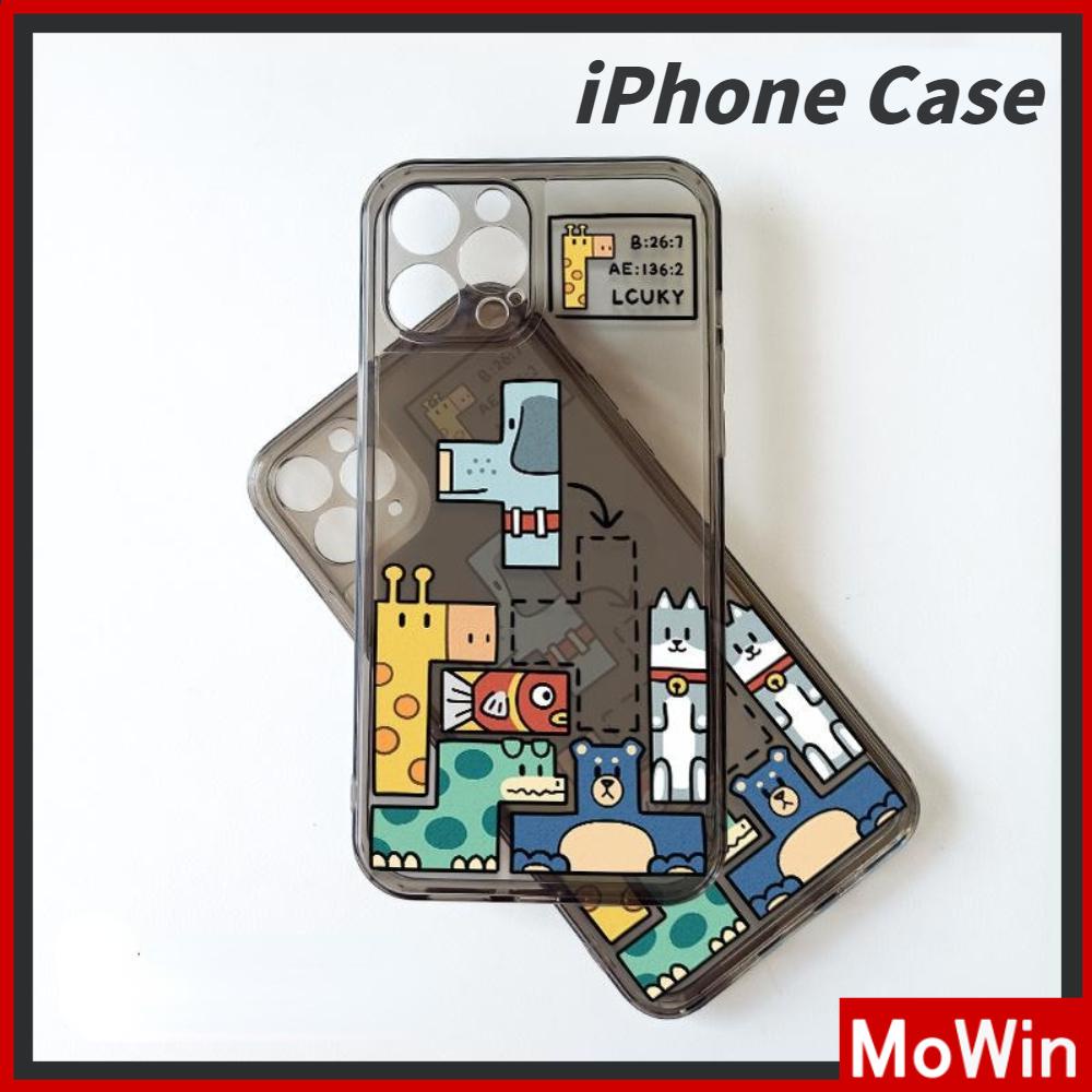 Ốp Điện Thoại Silicon Dẻo Trong Suốt Viền Vuông Bảo Vệ Camera Cho iPhone 13 Pro Max iPhone 12 Pro Max iPhone 11 iPhone 7 Plus