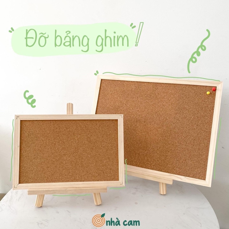 Giá Gỗ Đỡ Ipad, Vẽ Tranh, Bảng Ghim Nhà Cam