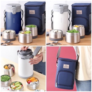 Hộp cơm giữ nhiệt lock&lock easy carry lhc8039 2l
