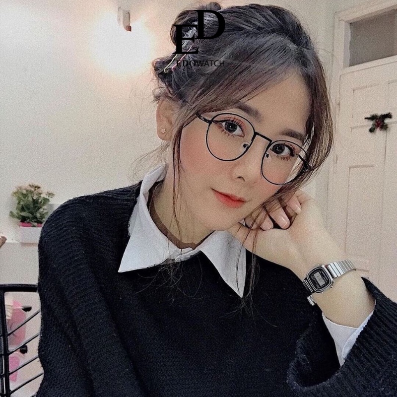 Đồng Hồ Nữ LA 670 Đẹp, Dây Kim Loại, giá rẻ, thiết kế thời trang, phiên bản mini huyền thoại VD03