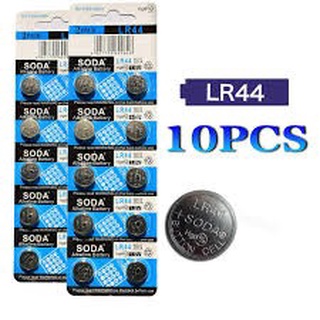 10 viên pin cúc áo soda lr44 / ag13 - 1.5v
