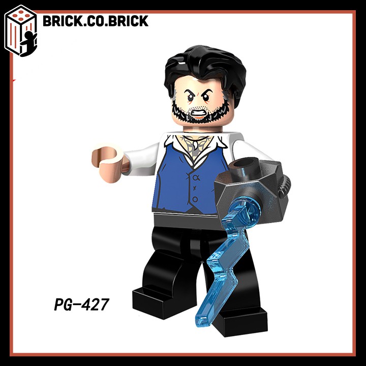 Xếp hình Người Dơi Batman Harley Quinn Logan Nightwing Cheetah Nakia Black Vulcan Minifigures Super Hero PG8111
