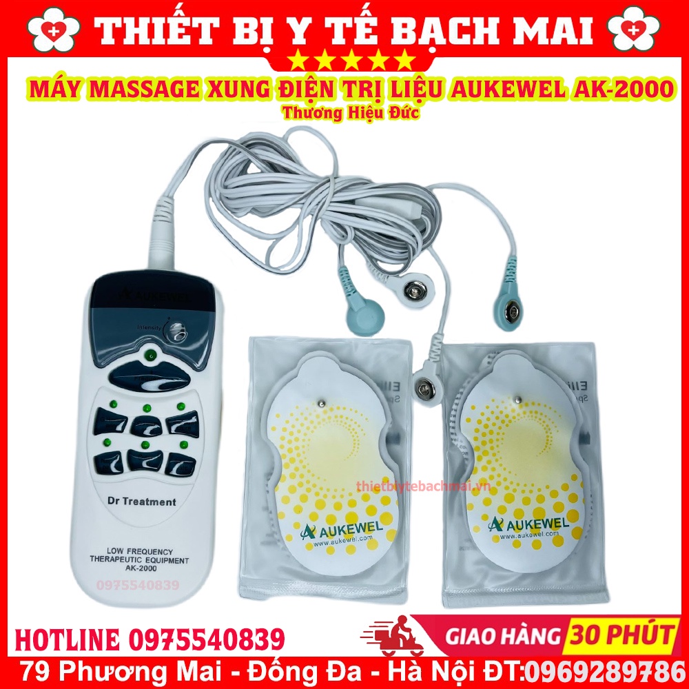 Máy massage trị liệu xung điện aukewel ak-2000 - thương hiệu đức - ảnh sản phẩm 4