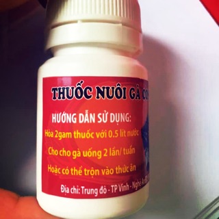 Thuốc nuôi gà con
