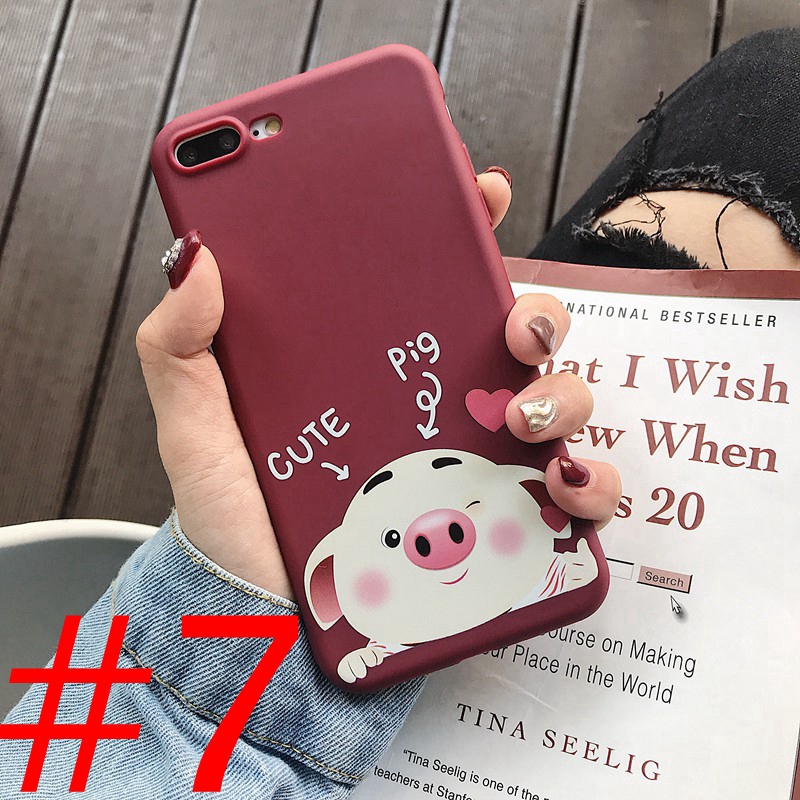 Cute Pig Case OPPO A3 A83 A79 A57 R9 r9S r11 r11s Plus OPPO F9 K1 R15X Soft Silicone Casing Cover