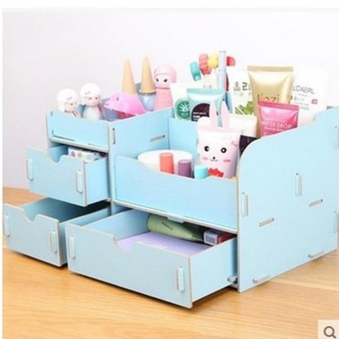 Kệ đựng mỹ phẩm bằng gỗ 5 ngăn kéo 1040 | BigBuy360 - bigbuy360.vn