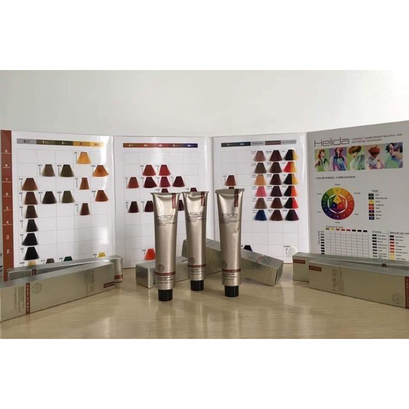 Nhuộm helida tuýp nhuộm 100ml