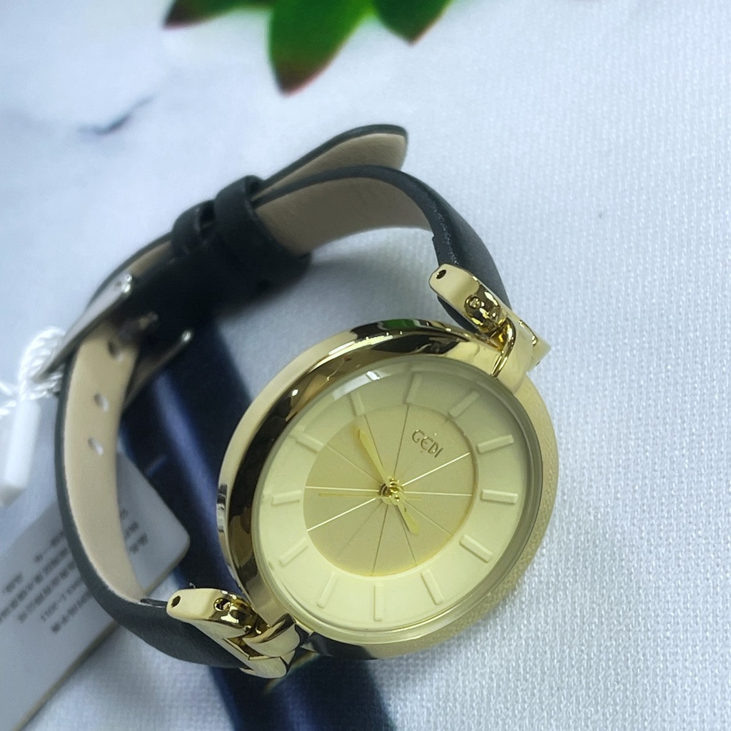 Đồng Hồ Nữ GEDi Dây Da Cao Cấp, Đồng Hồ Đeo Tay Nữ GEDI Chính Hãng