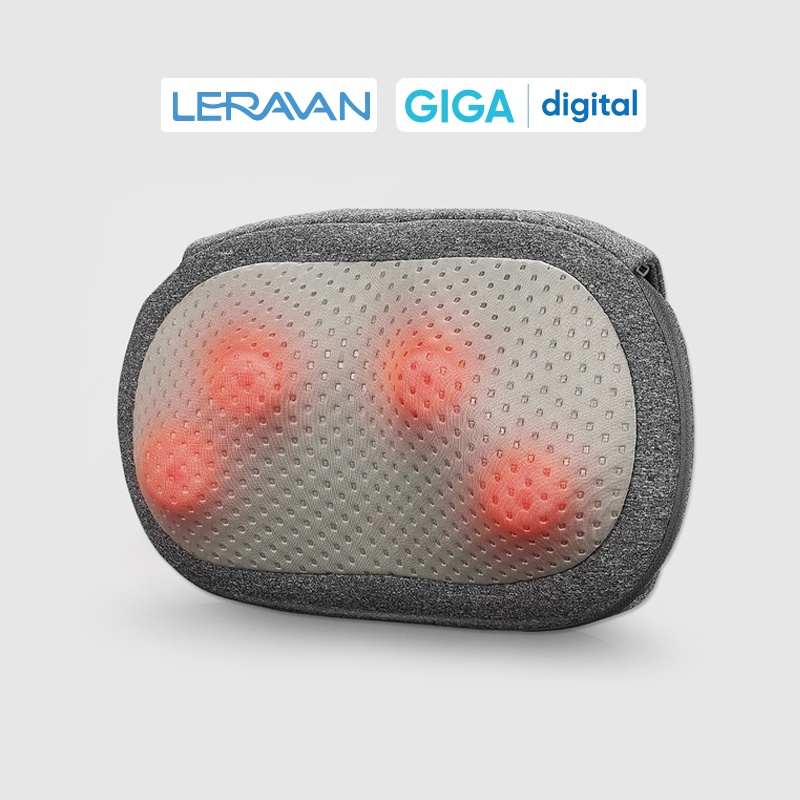 Gối massage nhiệt không dây Xiaomi Youpin Leravan LF-YK006