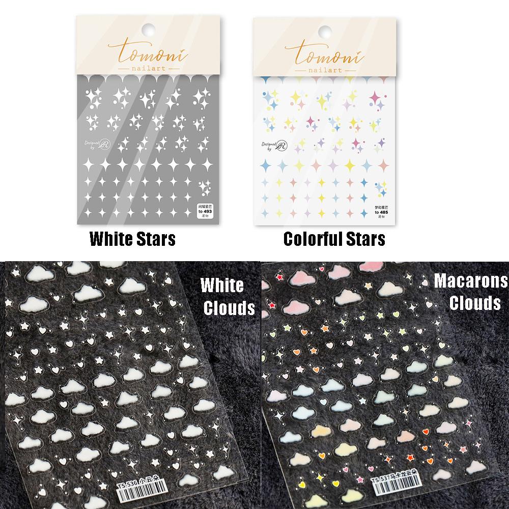 Miếng Dán Trang Trí Móng Tay Tự Dính 2021 DIY Cho Salon