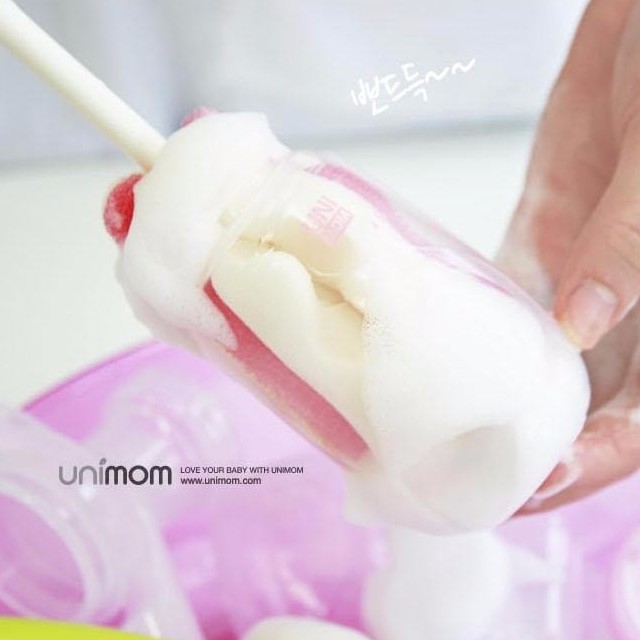 Nước rửa bình sữa Unimom 500ml nhập khẩu Hàn Quốc