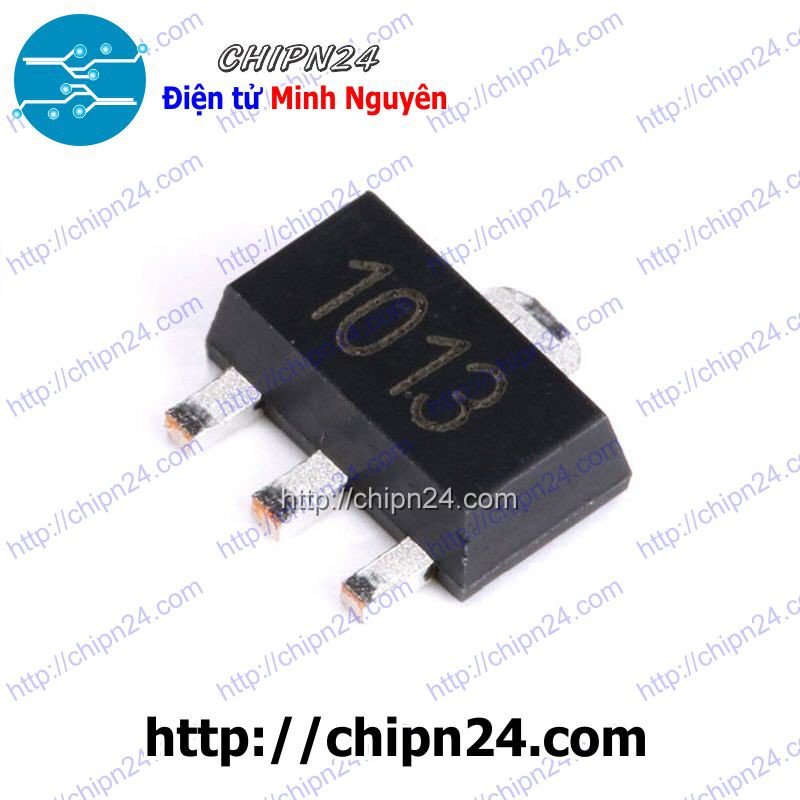 [5 CON] Transistor Dán A1013 SOT-89 PNP 1A 160V (SMD Dán)