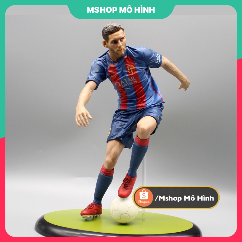 [Ảnh thật ] Mô hình tượng tĩnh Messi Lionel cầu thủ bóng đá 1/6 - Football