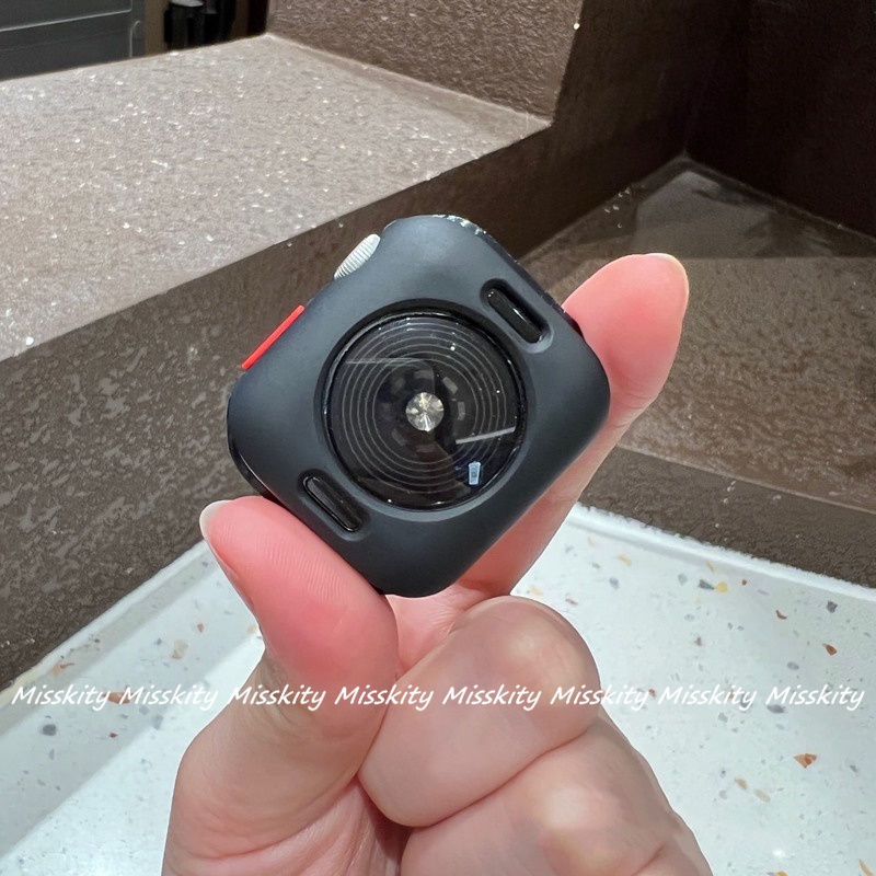 Ốp Silicone Mềm Nhám Chống Sốc Cho Apple Watch Series 7 6 5 3 41mm 45mm 40MM 44MM
