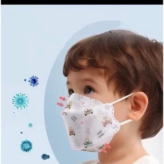 Khẩu trang KF94 - 4 lớp kháng khuẩn, khẩu trang 4D trẻ em