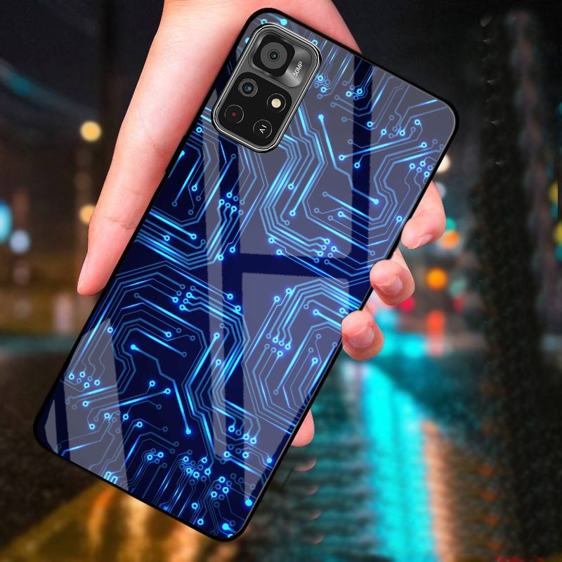 Ốp Lưng XIAOMI REDMI NOTE 11S, NOTE 11 4G, NOTE 11 5G , NOTE 11 PRO, NOTE 11 PRO 5G mặt kính cường lực cao cấp thiết kế