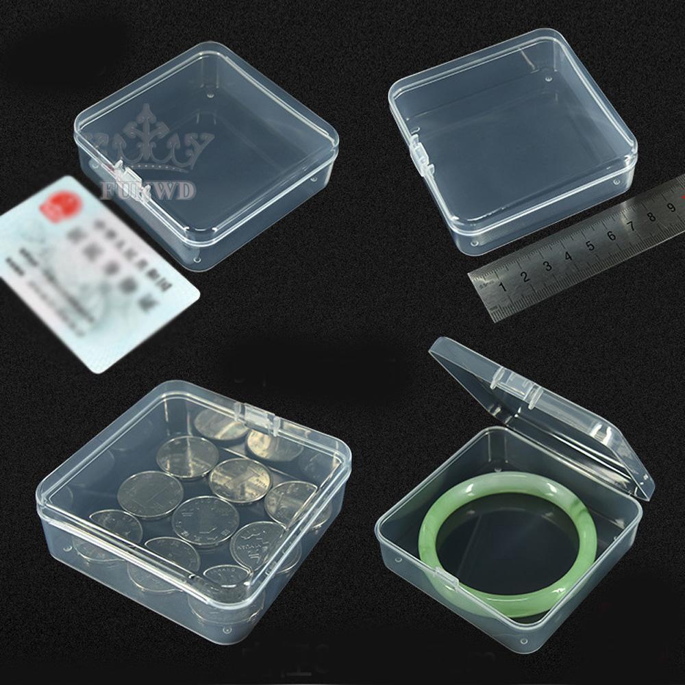 1 Hộp Đựng Trang Sức Hình Vuông Dày 1.1mm Không Độc Hại