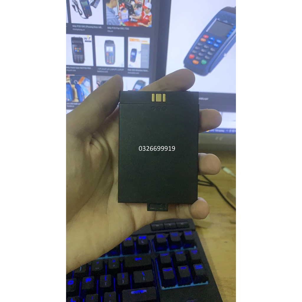 Pin máy pos pax S90 P90