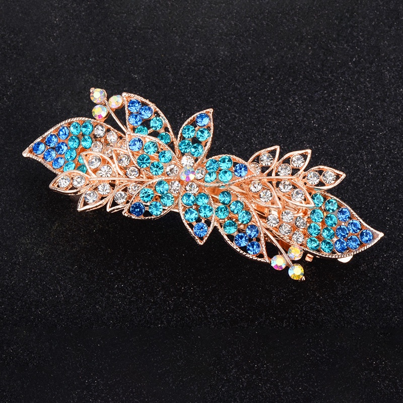 Kẹp Tóc Hình Hoa Đính Đá Thời Trang Cho Nữ