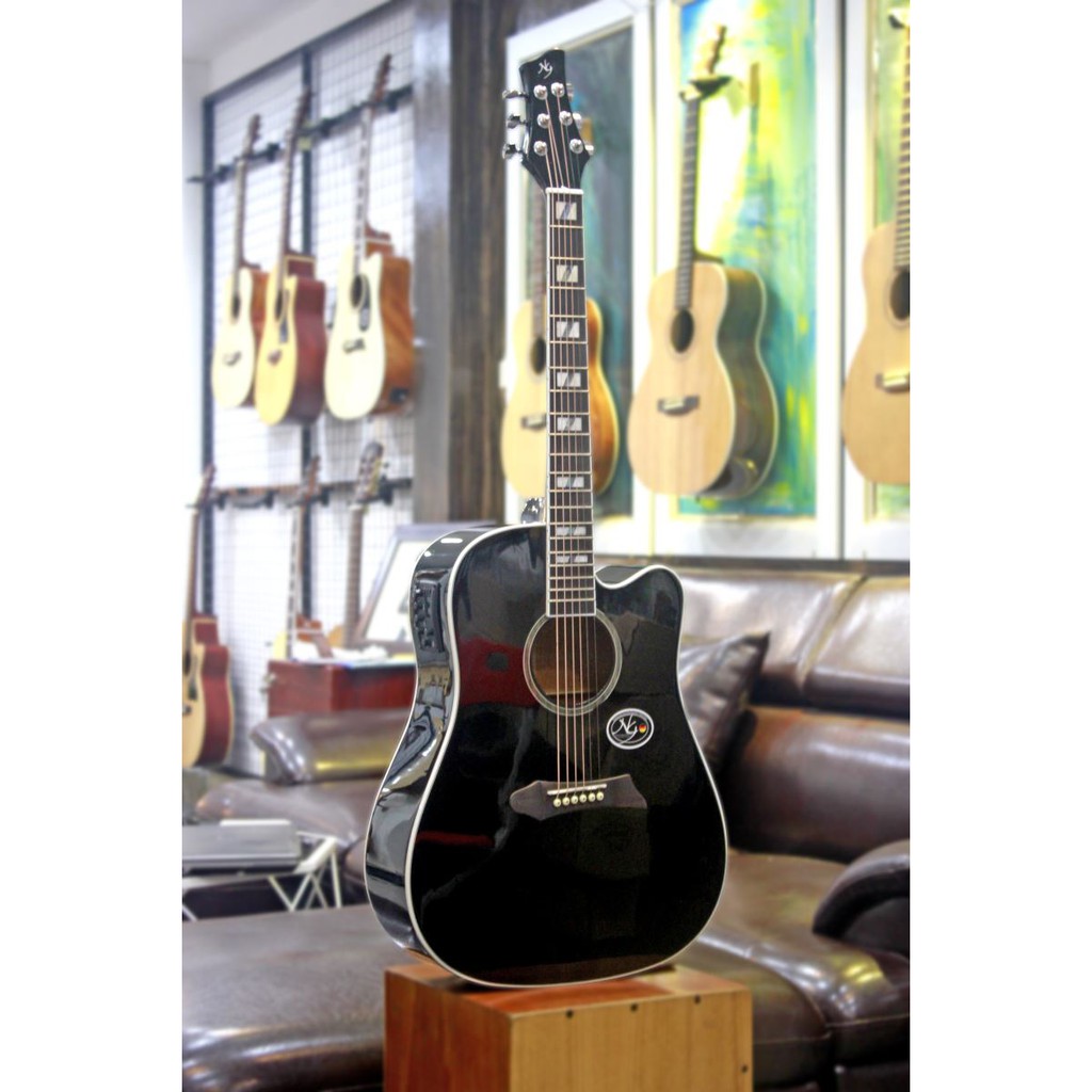 Đàn Guitar Acoustic NG S1BKEQ