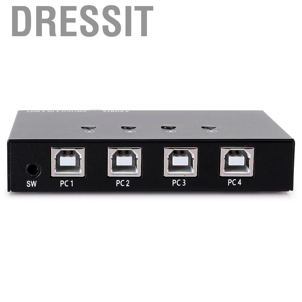 Bàn Phím Máy Tính 4 Cổng Usb 2.0 Kvm