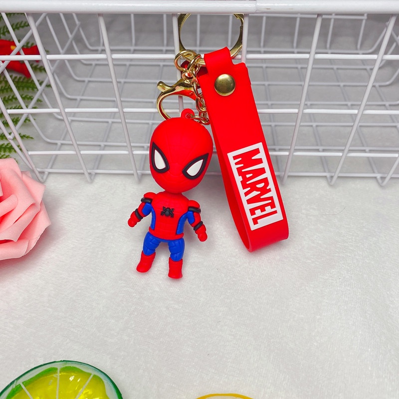 Móc Khóa Hình Siêu Anh Hùng Avengers Dễ Thương