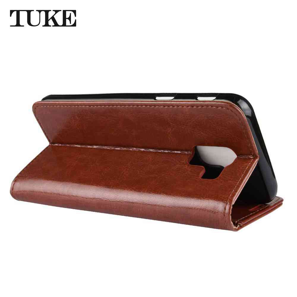 Bao da thời trang TUKE cho điện thoại Samsung Galaxy J3 J4 J6 A6 Plus 2018 | BigBuy360 - bigbuy360.vn