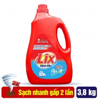 Thanh hoá - nước giặt lix đậm đặc gấp 2 lần 3.8kg