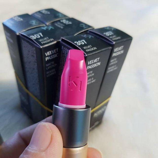 Son kiko 307 hồng cánh sen hàng nội địa đức