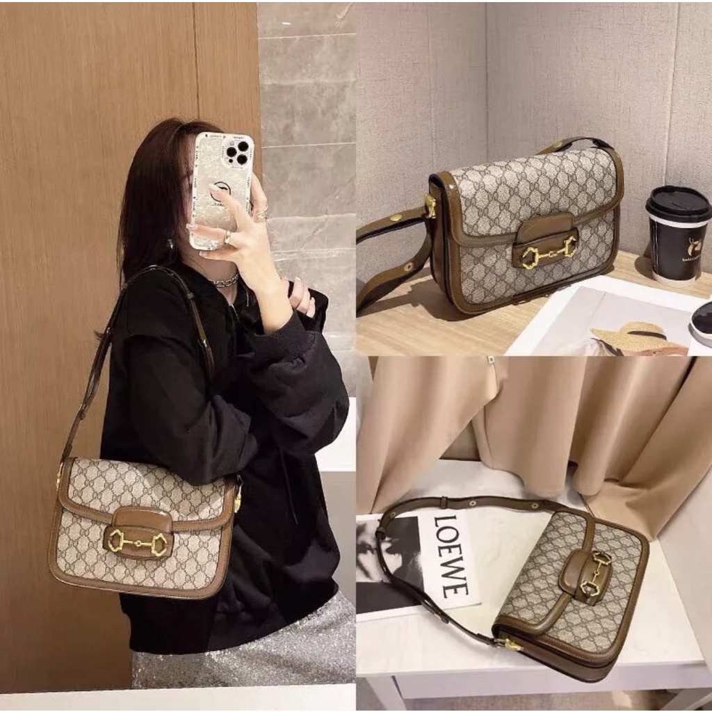 Túi Hồ Hà đeo chéo nữ loại cao cấp lót nhung đẹp đi chơi thời trang sang trọng DC54