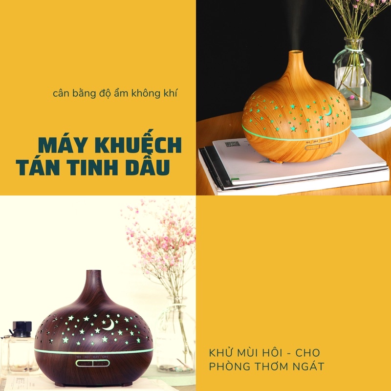 Máy xông tinh dầu RY025X khử mùi kháng khuẩn