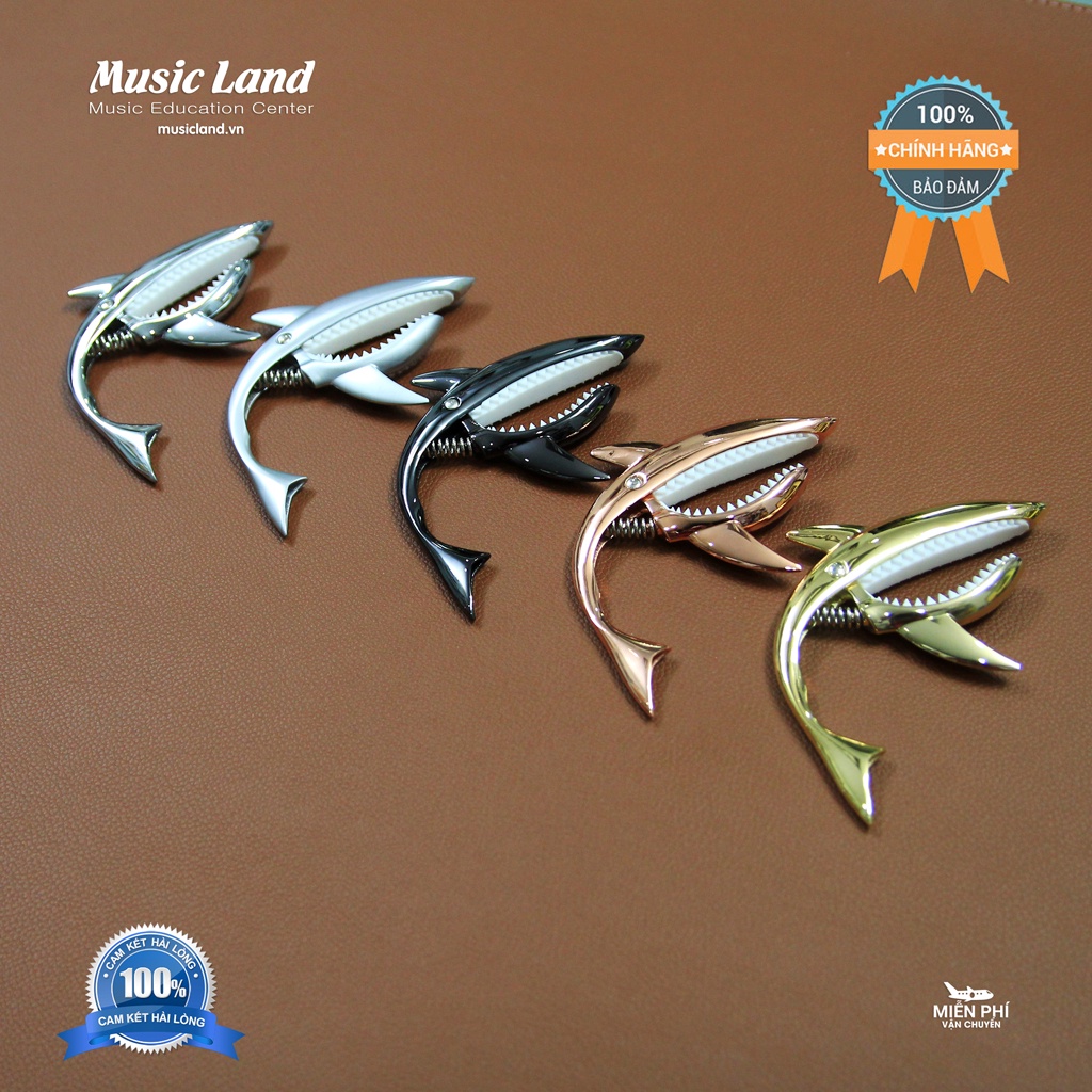 Capo Đàn Guitar Acoustic Cá Mập SC-4 – Chính Hãng