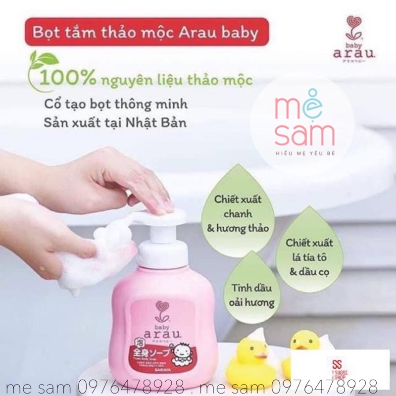 Sữa tắm Arau Nhật